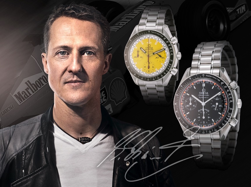 Michael Schumacher Omega Speedmaster Vintage Watches