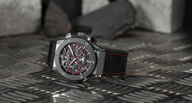 Hublot And The Watch Gallery Classic Fusion Aerofusion Chronograph Red